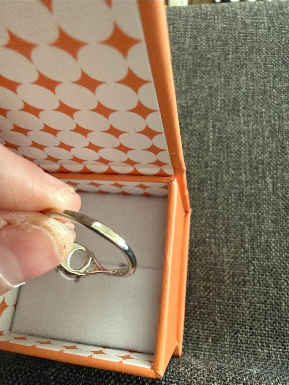 Ryze Party .925 sterling silver size 8 ring